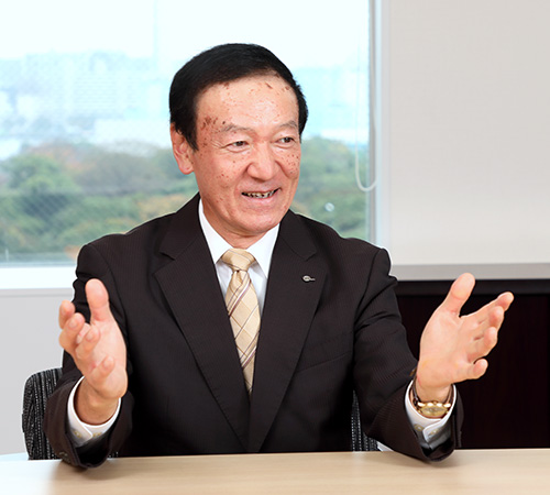 代表取締役社長の中嶋 達朗
